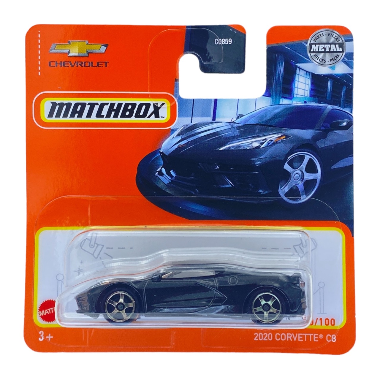 Matchbox 2020 Corvette C8 (black) Hfr84 - Klas Uk