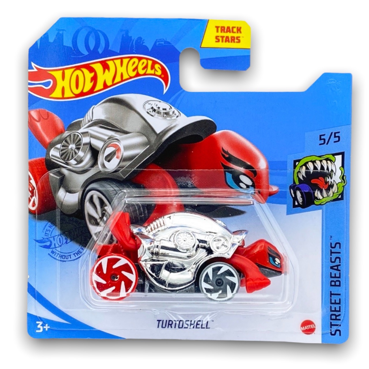 Hot Wheels Turtoshell GTB77 (Chrome/Red) - KLAS UK