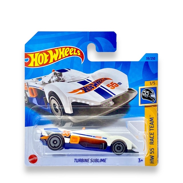 Hot Wheels Turbine Sublime (White, Blue & Orange) HKK38